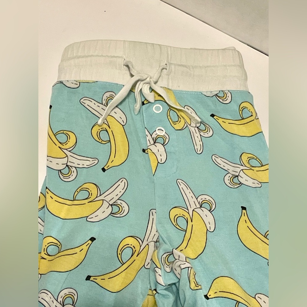 Little Sleepies Bananas Women’s Jogger Pajama Set size Small Long Sleeve - Picture 6 of 9